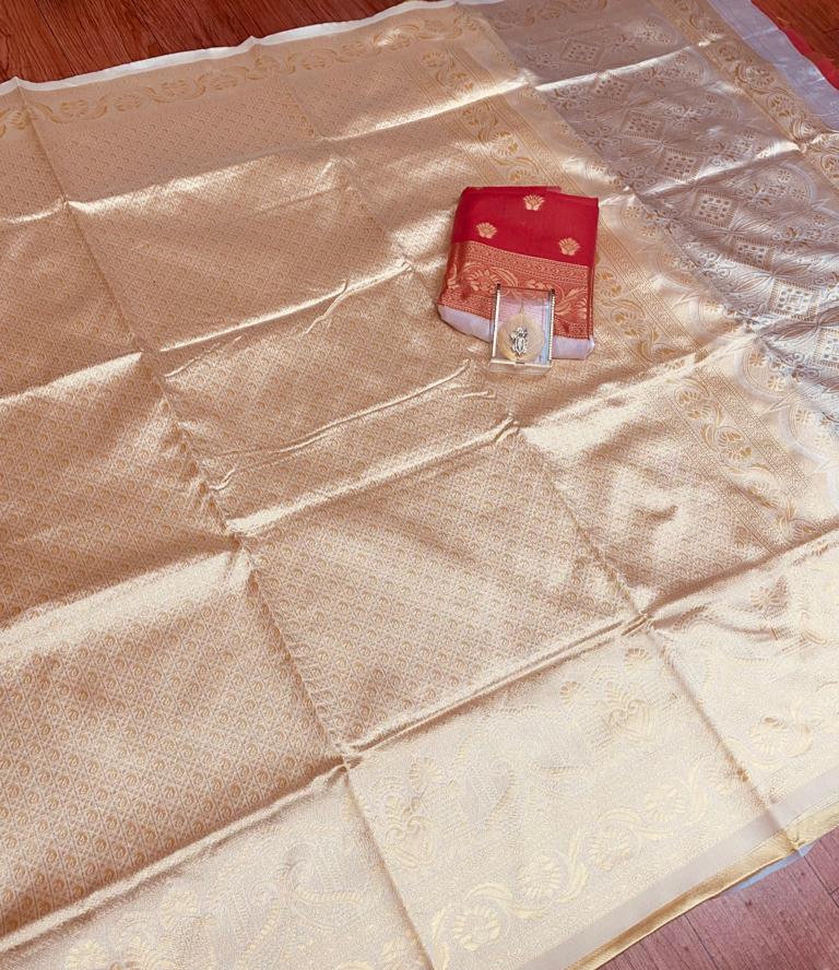Traditionally Yours Soft Litchee Saree