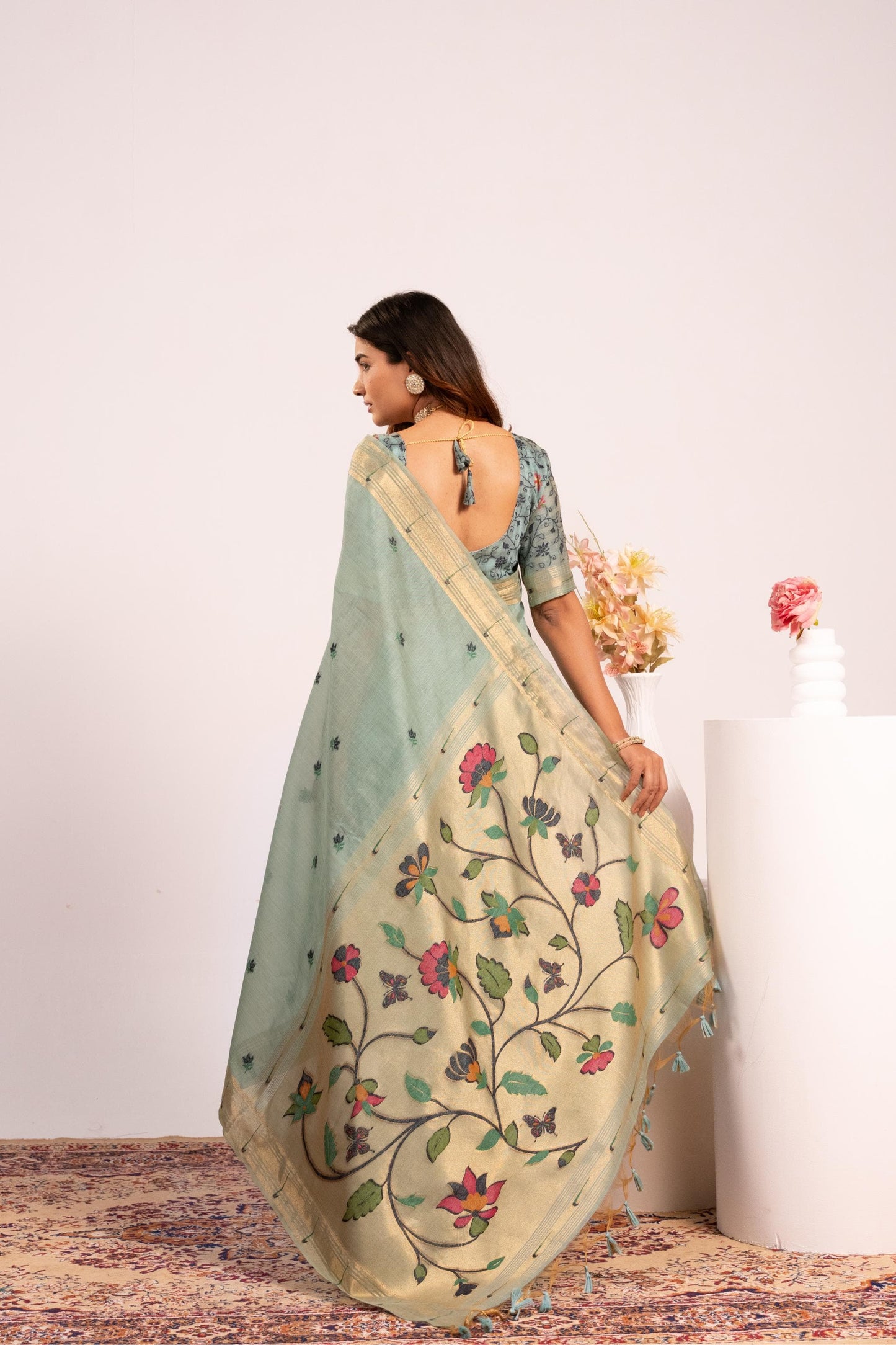 Premium Paithani Weaving Saree