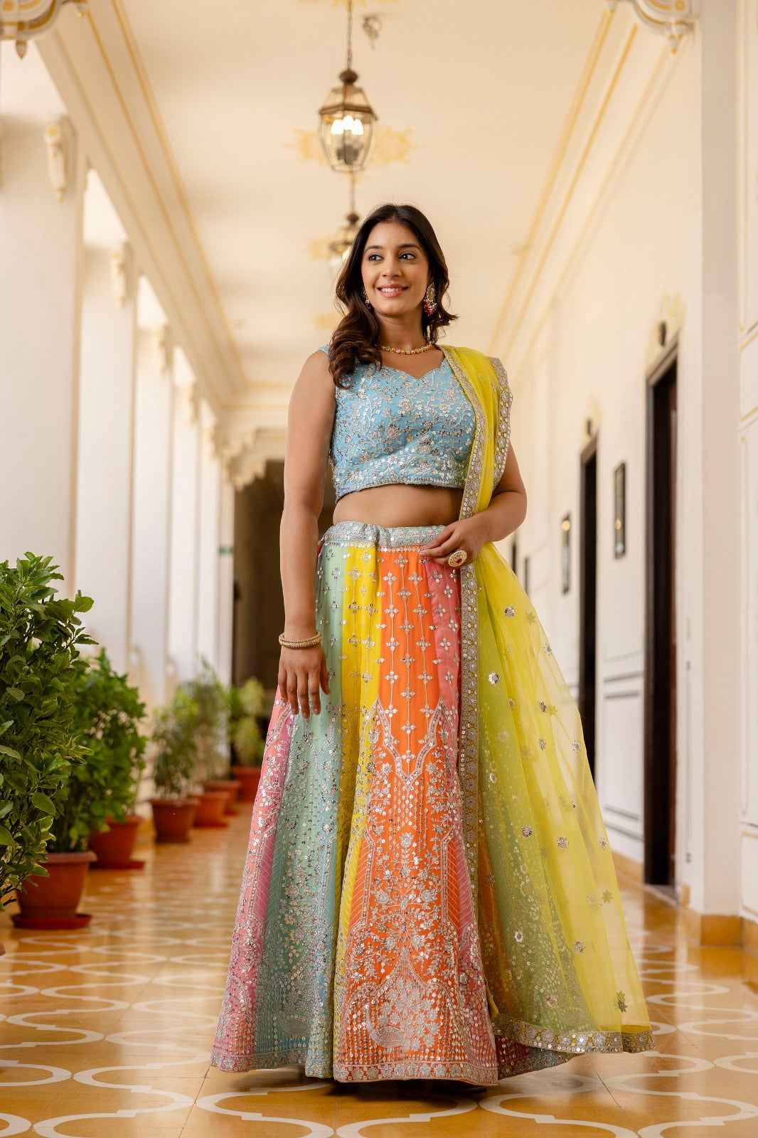 Festive Look Magical Stunning Lehanga Set