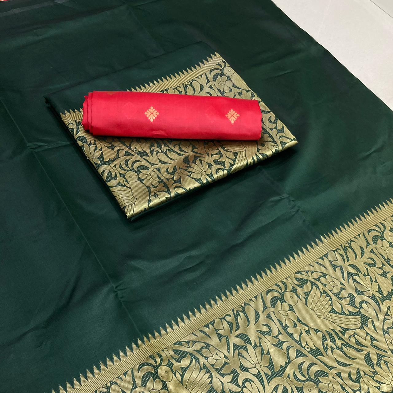 Ethnic Soft Silk Richlook Sarees