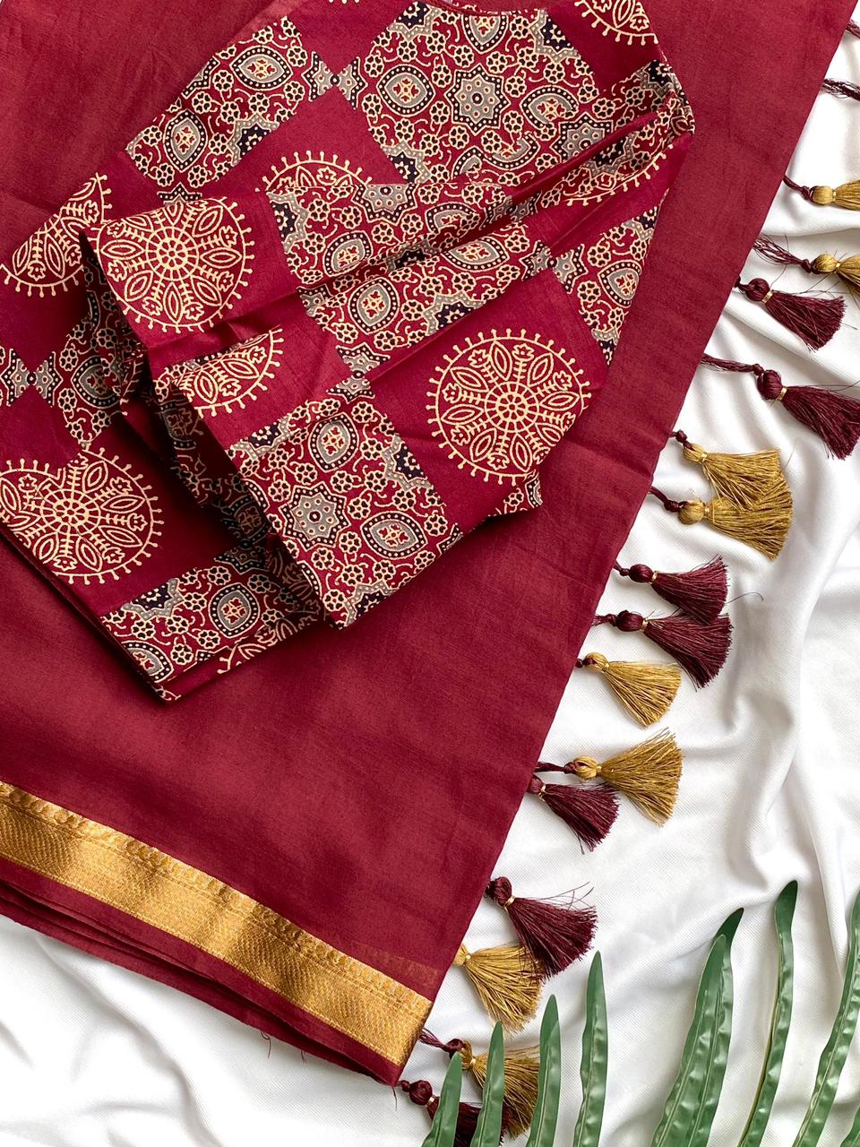 Designer Chic Pure Mul Cotton Saree