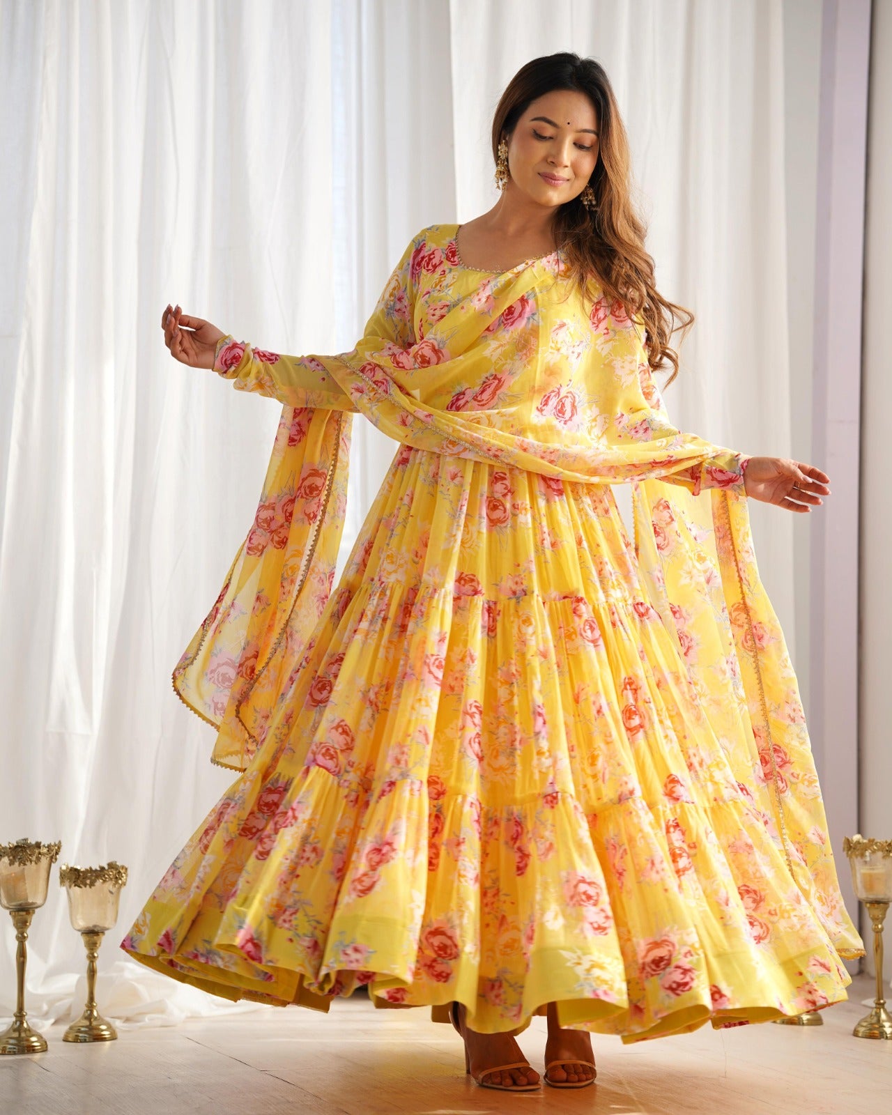 Colorful Kalamkari Fresh Look Suits (Ready To Wear)