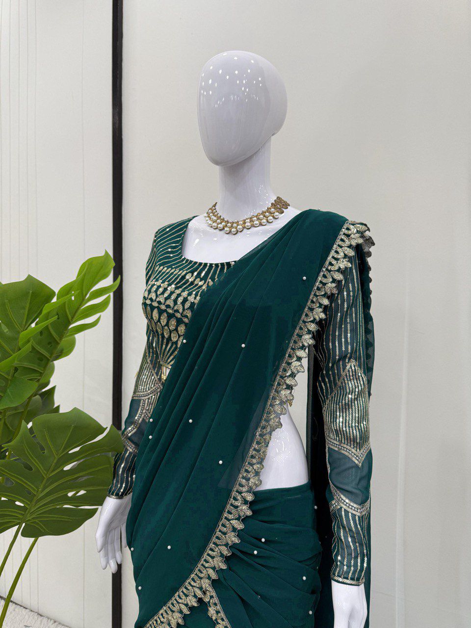 Green Governance Exclusive Ready To Wear Lehanga Saree