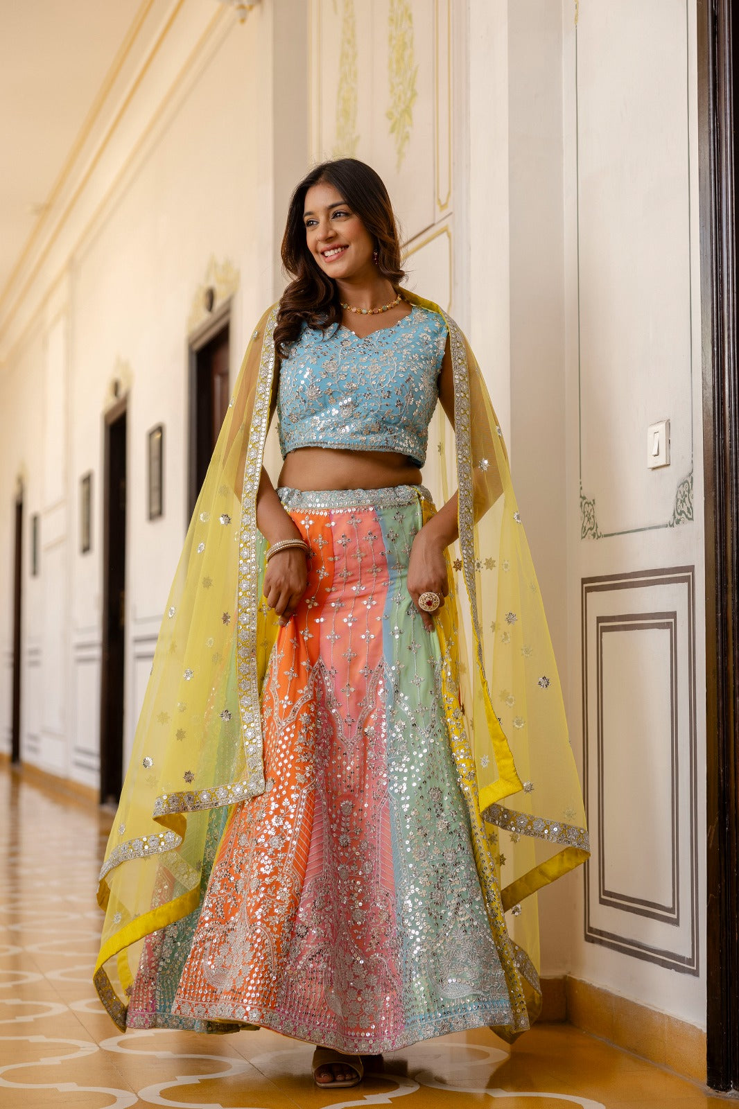 Festive Look Magical Stunning Lehanga Set
