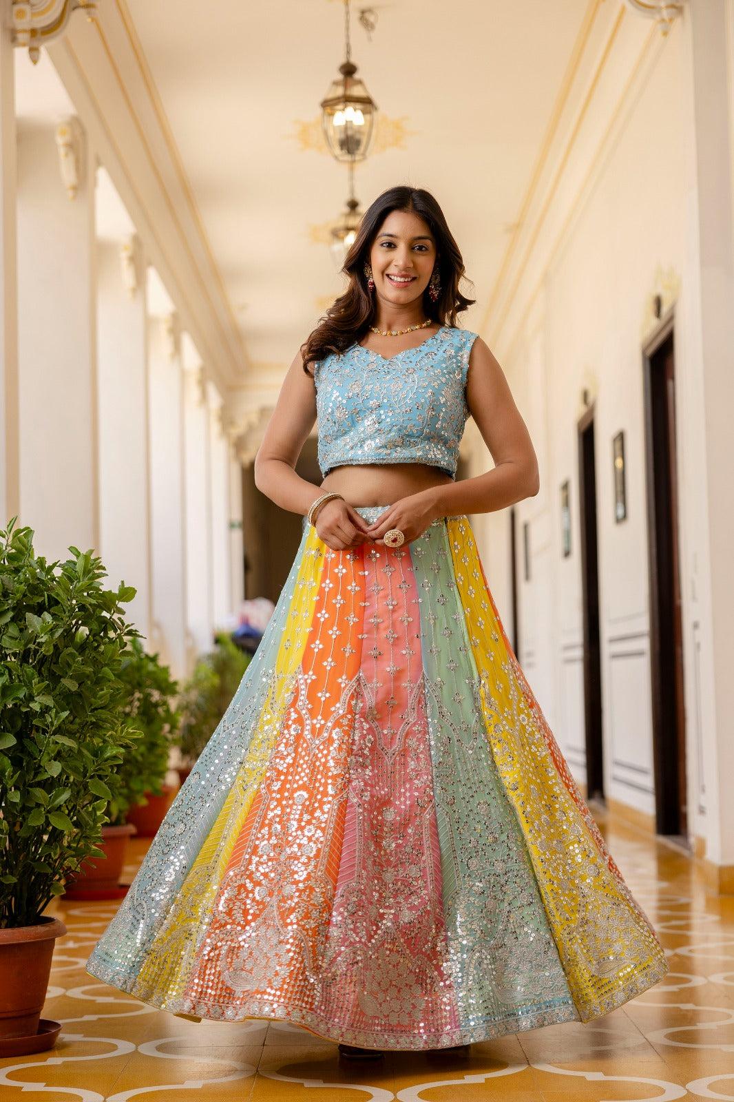 Festive Look Magical Stunning Lehanga Set