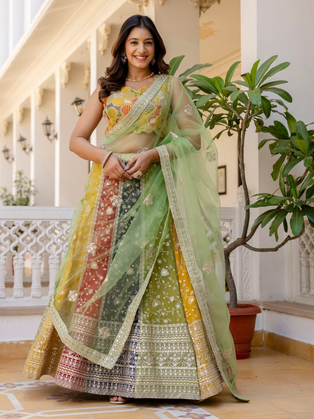Grand Limelight Designer Lehenga Set