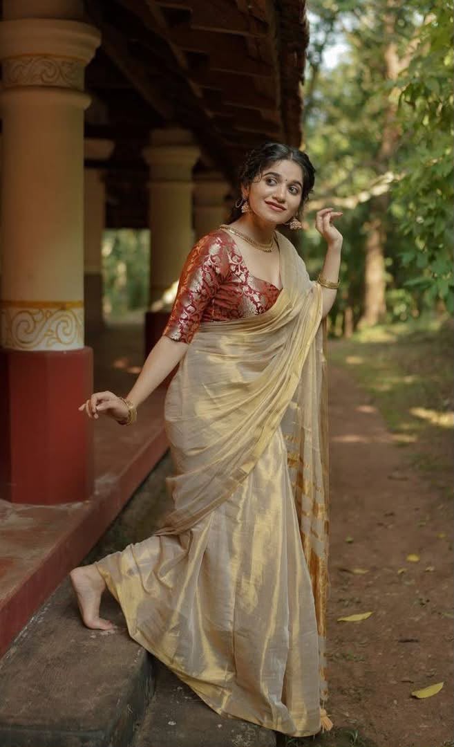 ONAM SPECIAL BEST SELLER TISSUE SILK SAREE