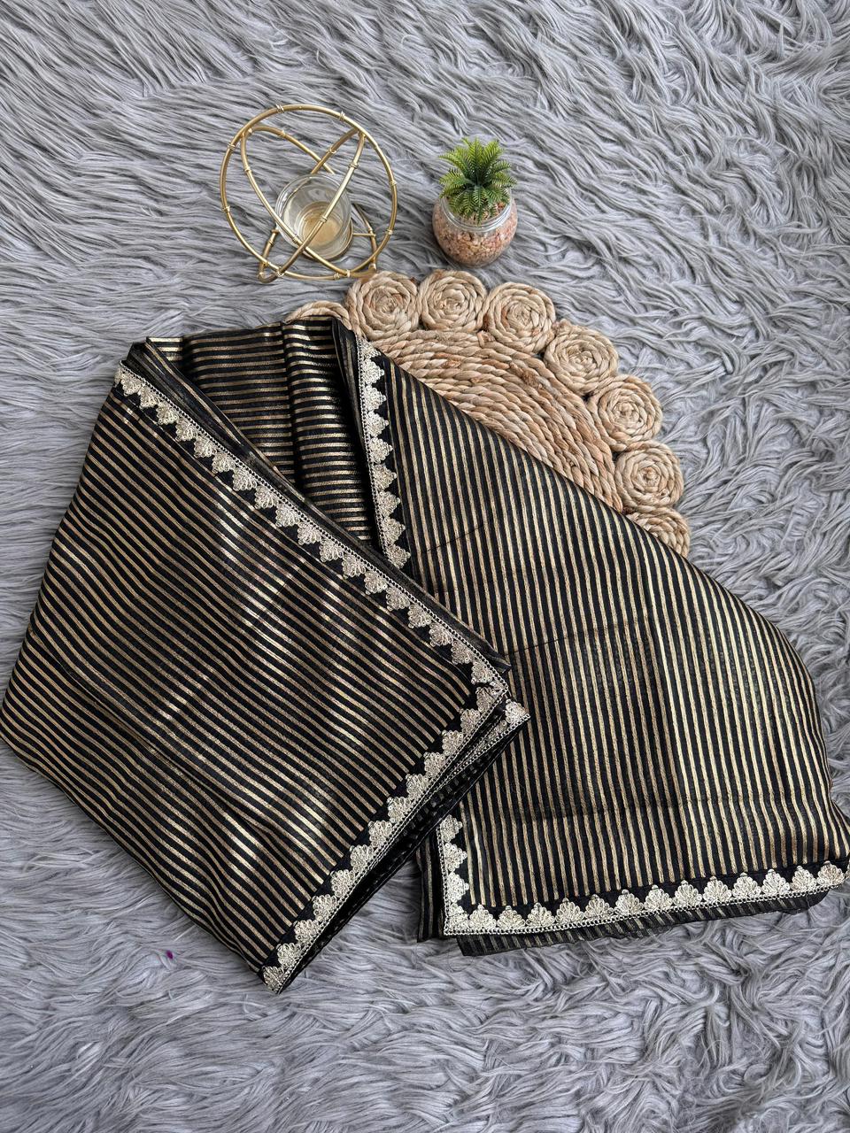 Pure Organza. Woven Gold. Pure Luxury.