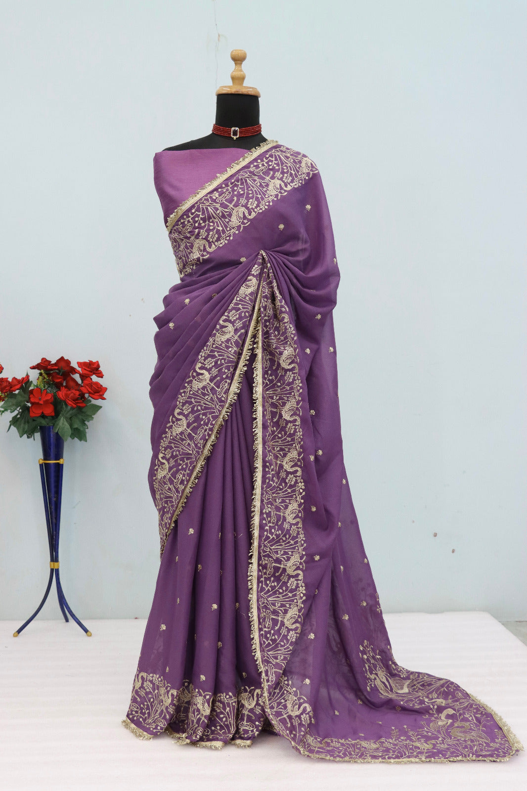 Bollywood Trends Designer Soft Star Georgette Saree