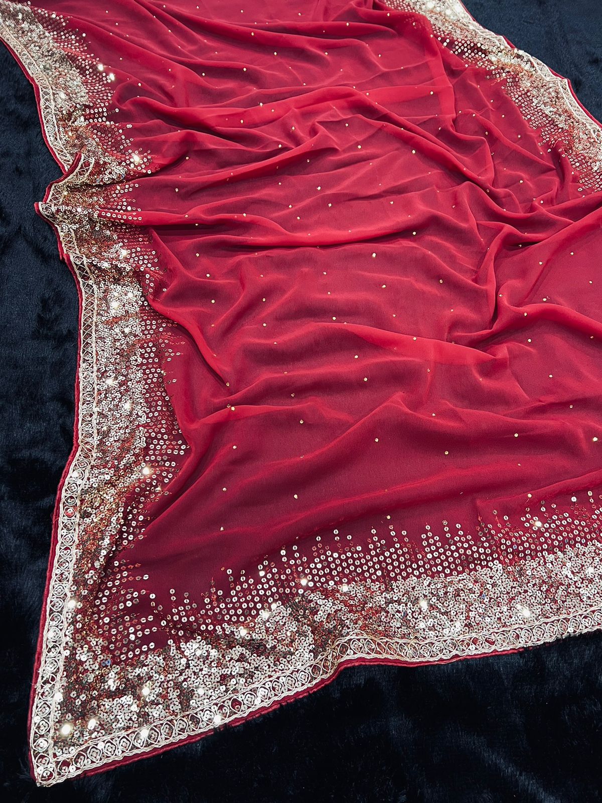 STYLISH BOLLYWOOD INSPIRED BLING SAREE