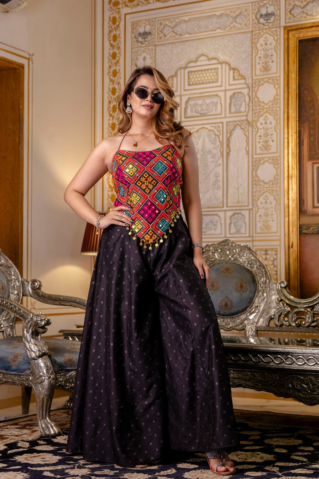 Stun in style - Ready to Wear Indo Western Outfit
