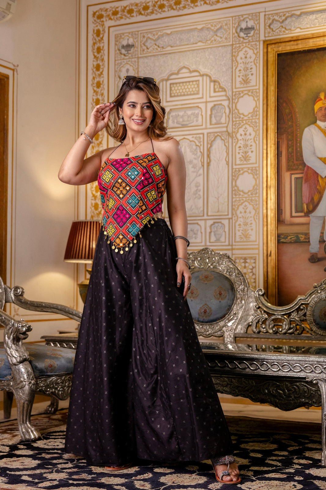 Stun in style - Ready to Wear Indo Western Outfit