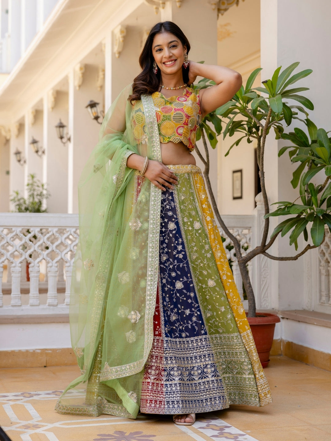 Grand Limelight Designer Lehenga Set