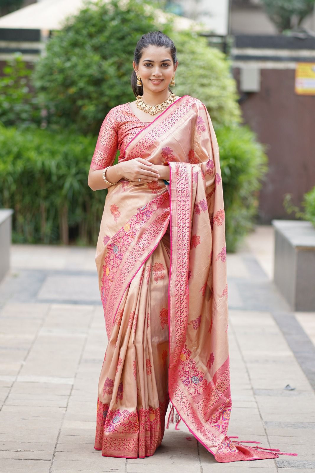 HERITAGE PURE TISSUE SILK AFFORDABLE SENSUAL STYLISH ETHNIC PRO LOOKS SAREES