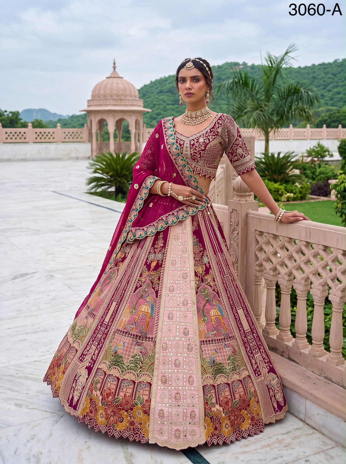 Royal Heritage Pichwai Lehenga