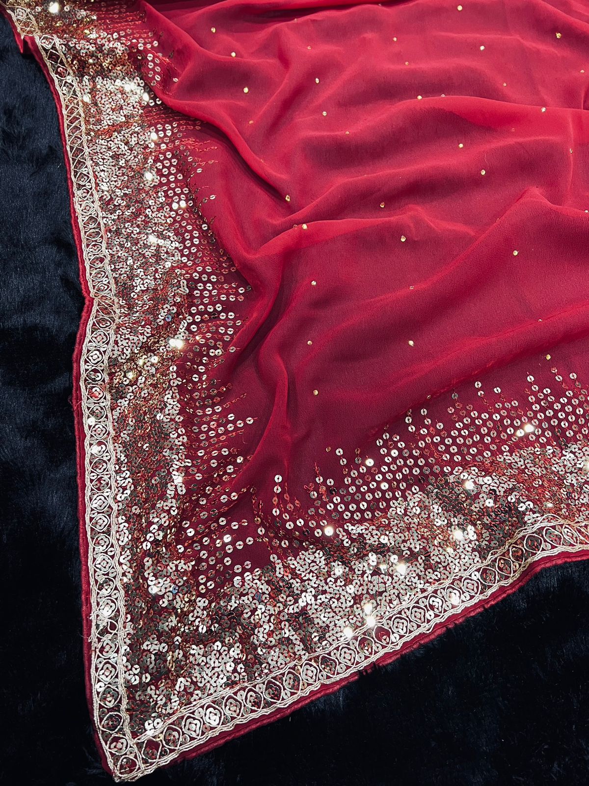 STYLISH BOLLYWOOD INSPIRED BLING SAREE