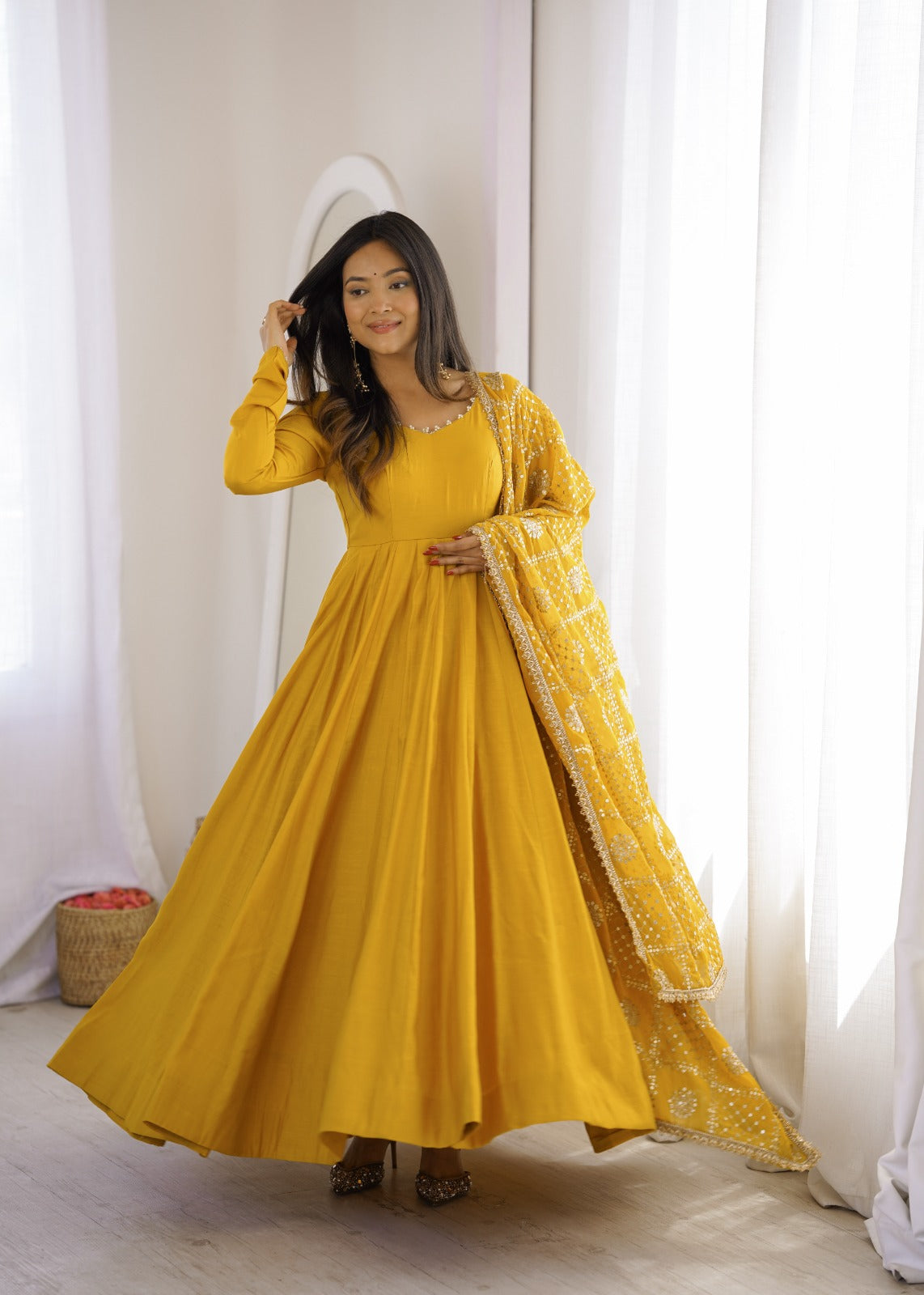 Mustard Yellow Fresh Look Ready to Wear Outfit