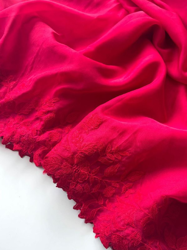 Party Hot Premium Soft Organza Saree