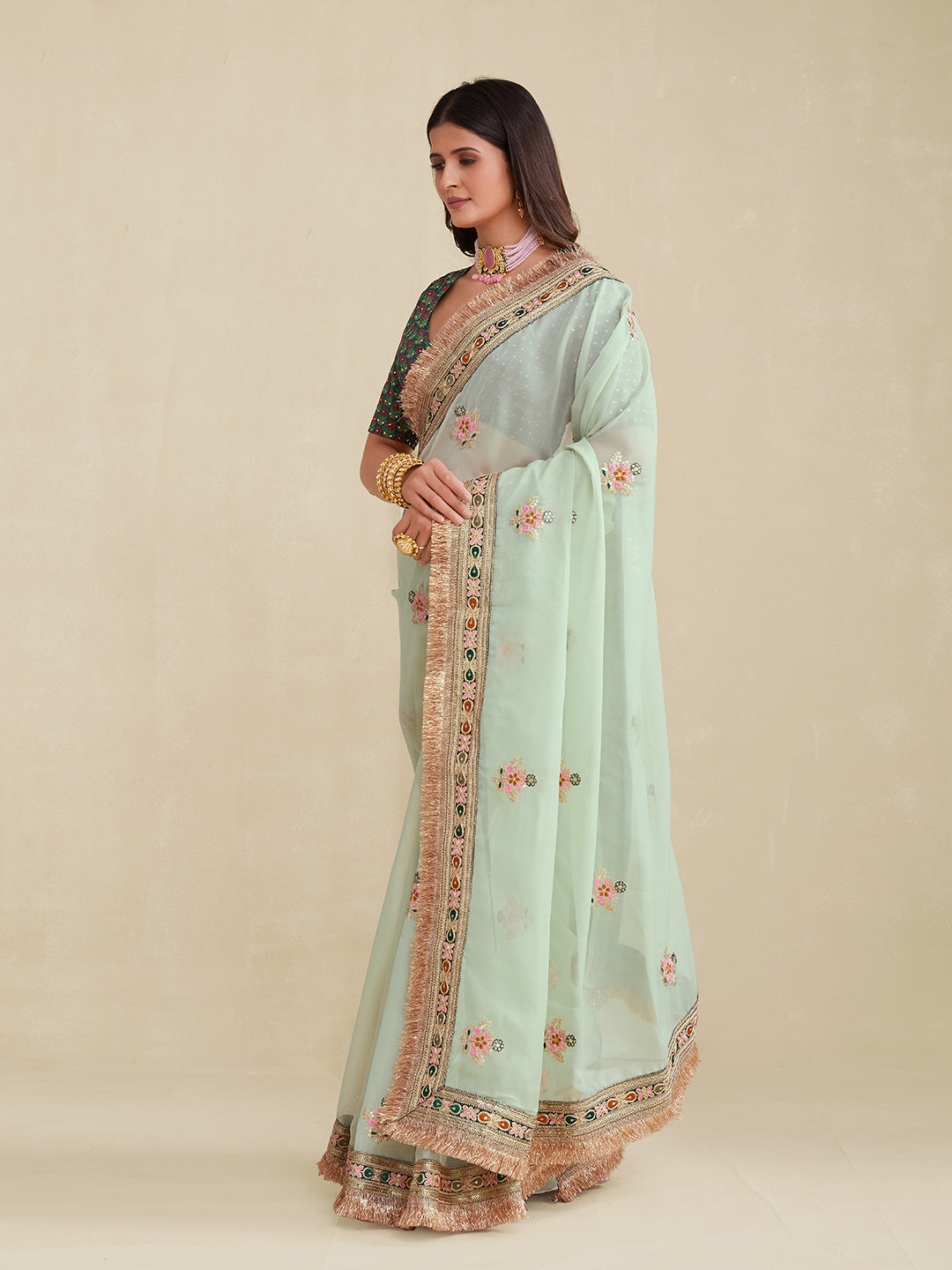 Premium Designer Georgette Saree