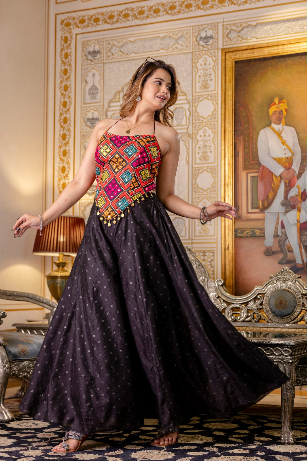 Stun in style - Ready to Wear Indo Western Outfit