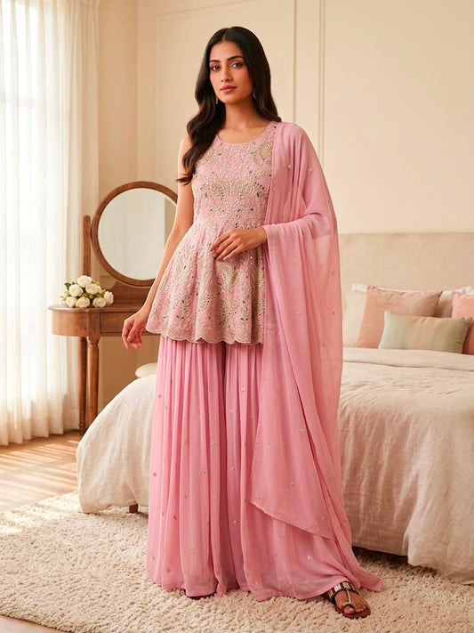 Pink Love Ethnic Wear Outfit