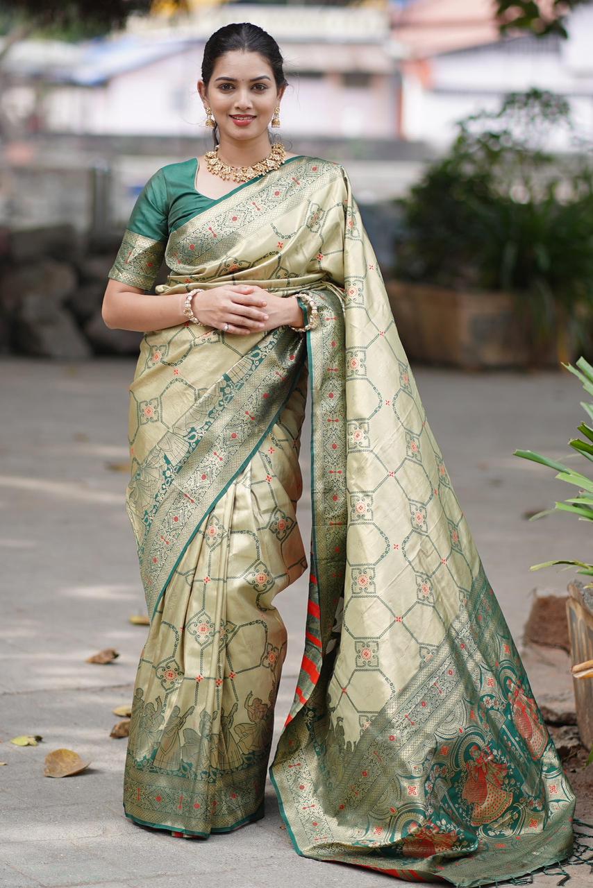 HERITAGE PURE TISSUE SILK AFFORDABLE SENSUAL STYLISH ETHNIC PRO LOOKS SAREES
