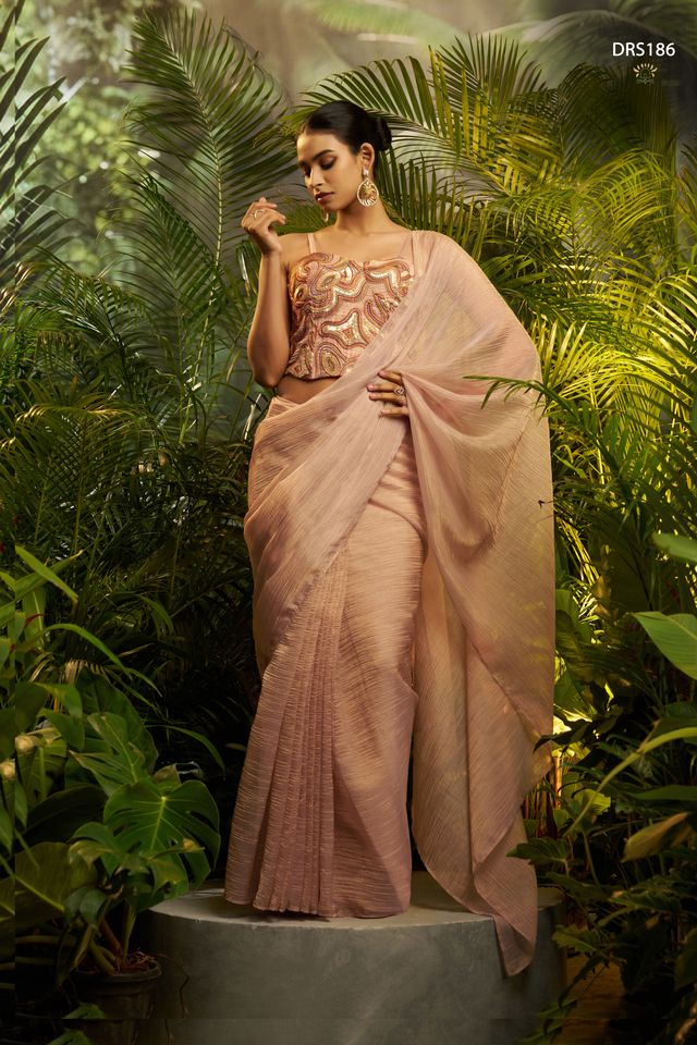 Draped in the royal glow Ready To Wear Premium Saree