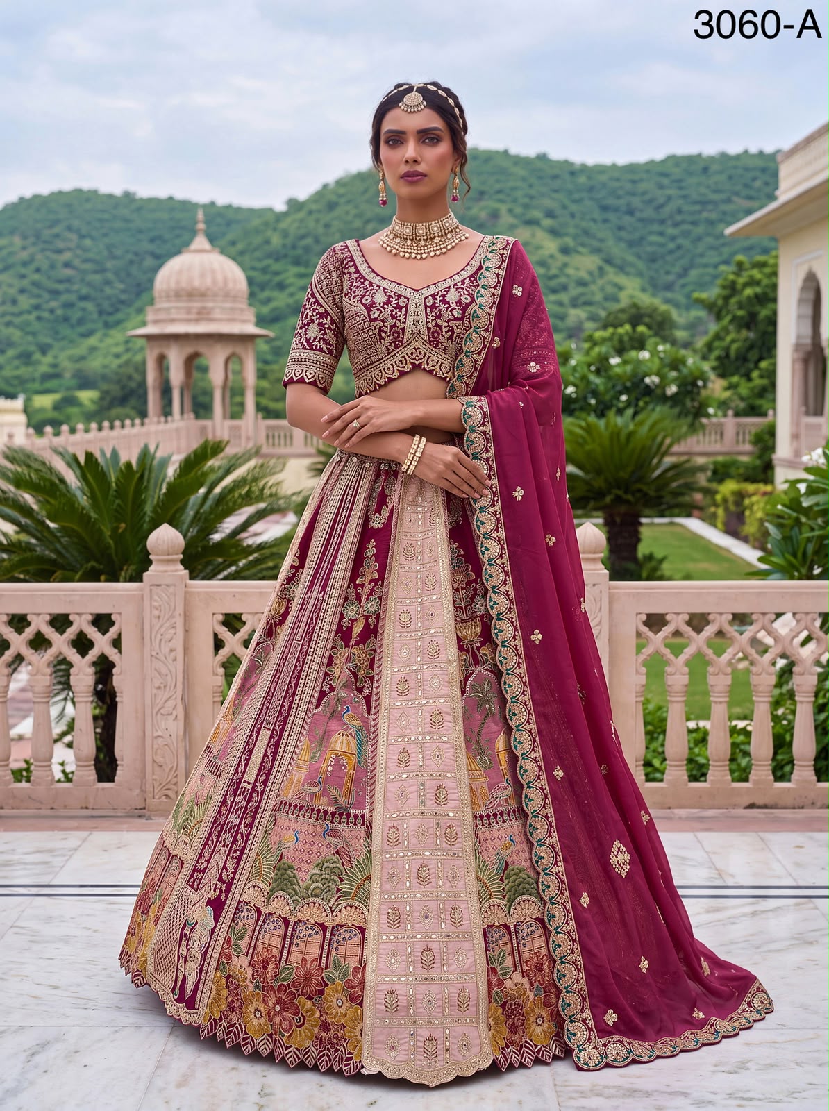 Royal Heritage Pichwai Lehenga