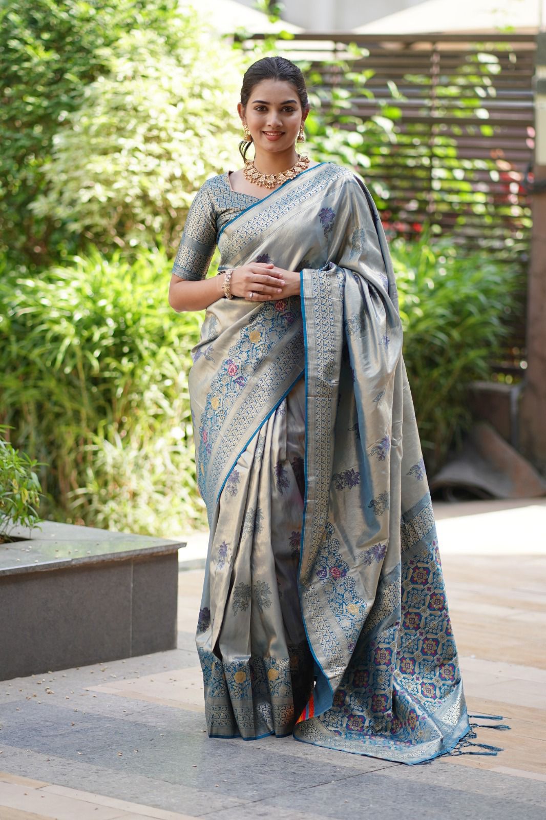 HERITAGE PURE TISSUE SILK AFFORDABLE SENSUAL STYLISH ETHNIC PRO LOOKS SAREES