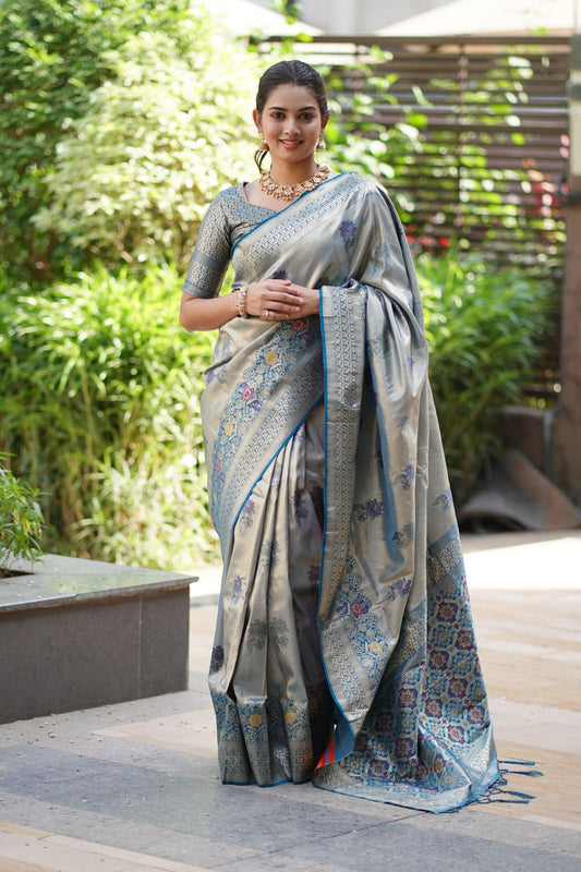 HERITAGE PURE TISSUE SILK AFFORDABLE SENSUAL STYLISH ETHNIC PRO LOOKS SAREES