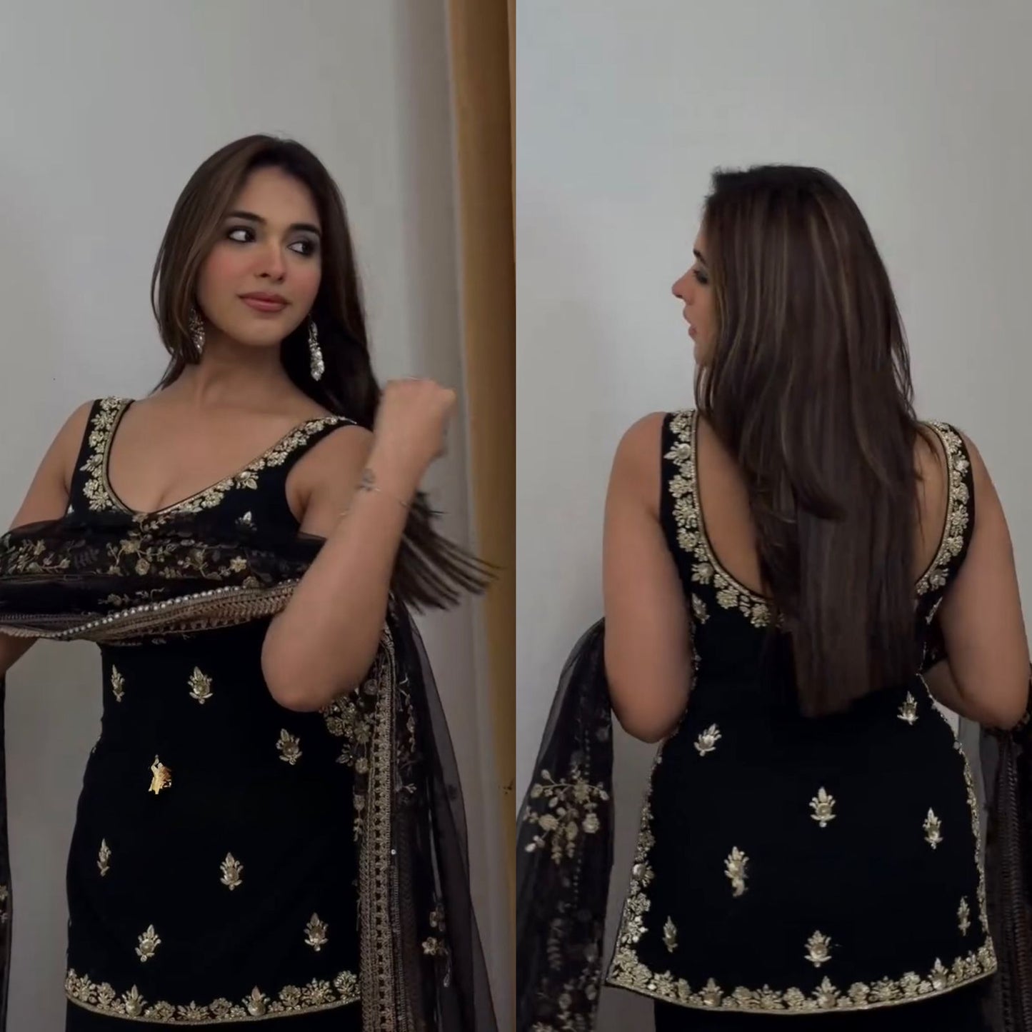 Crafted in Classy Tone Designer Palzoo Set