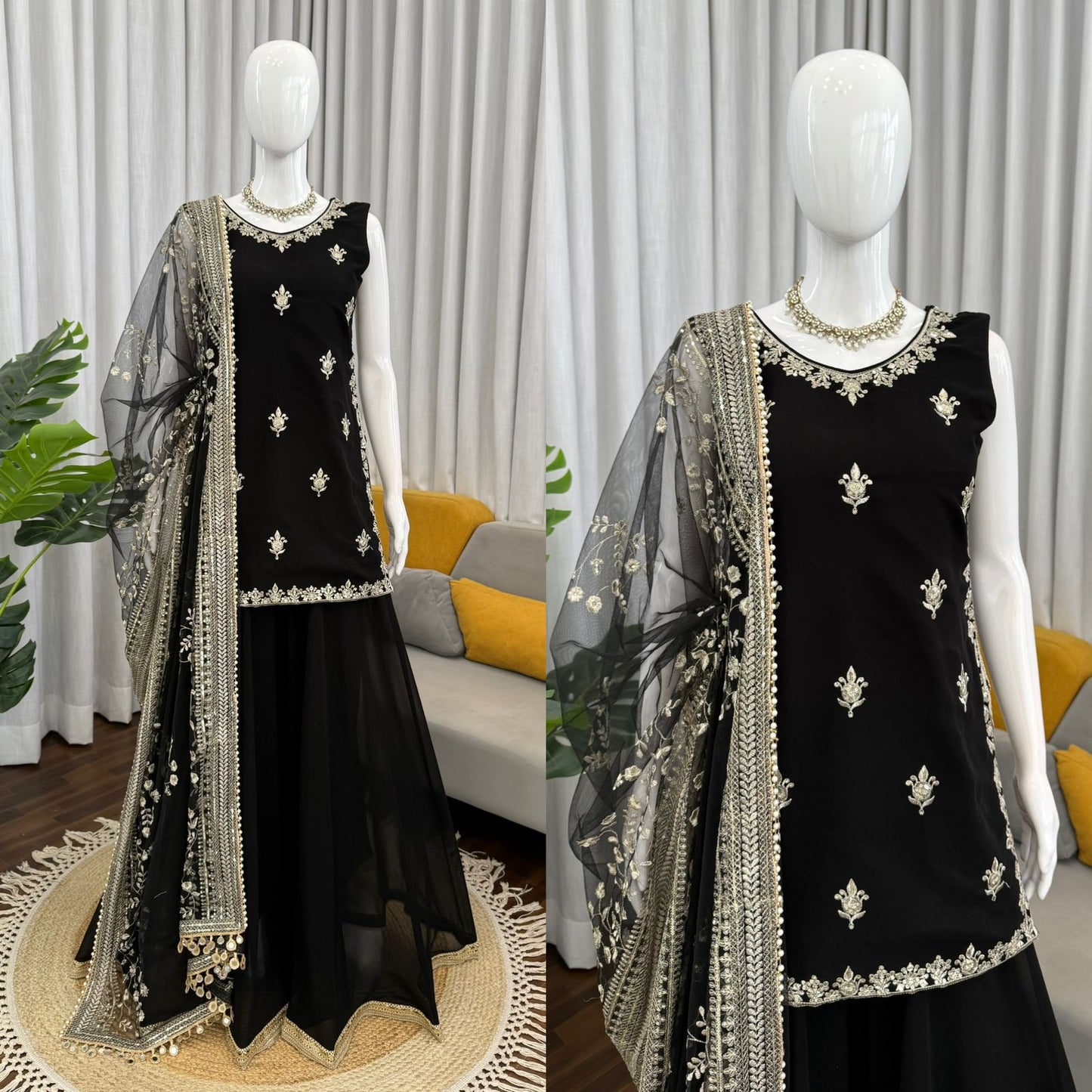 Crafted in Classy Tone Designer Palzoo Set