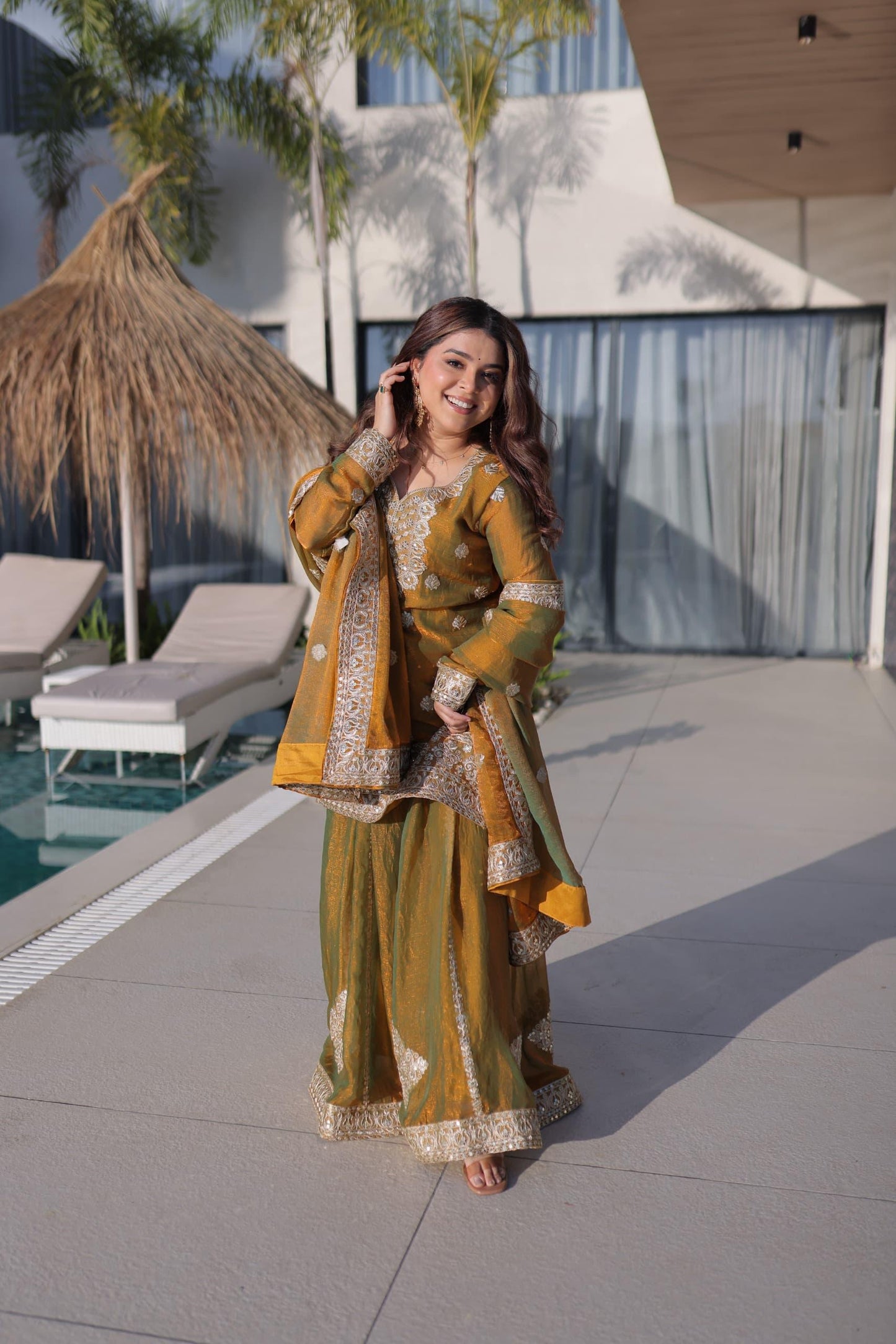 COPPER SHADE PREMIUM READY TO WEAR SUIT OUTFIT