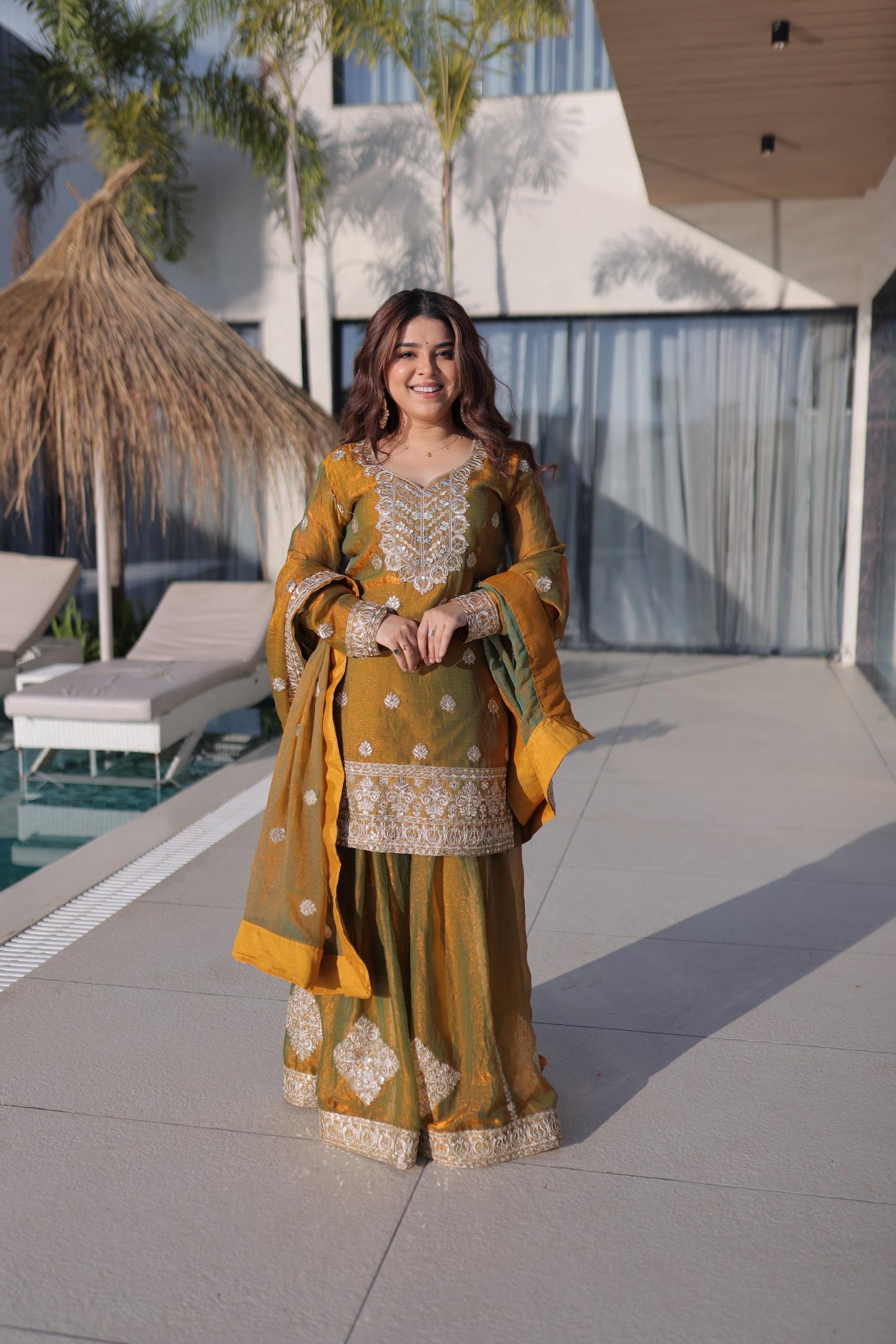 COPPER SHADE PREMIUM READY TO WEAR SUIT OUTFIT