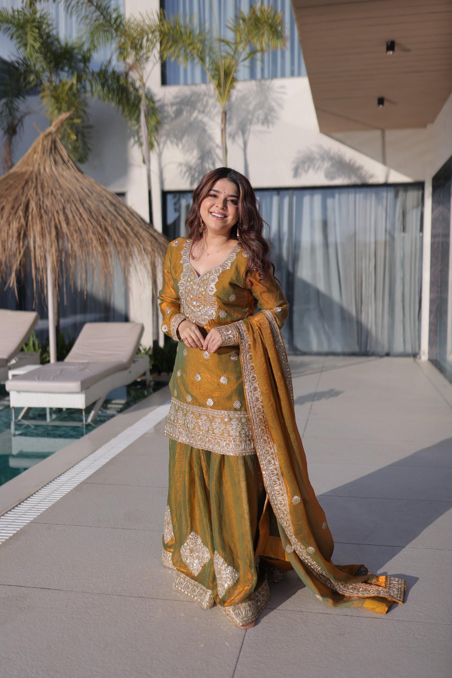 COPPER SHADE PREMIUM READY TO WEAR SUIT OUTFIT