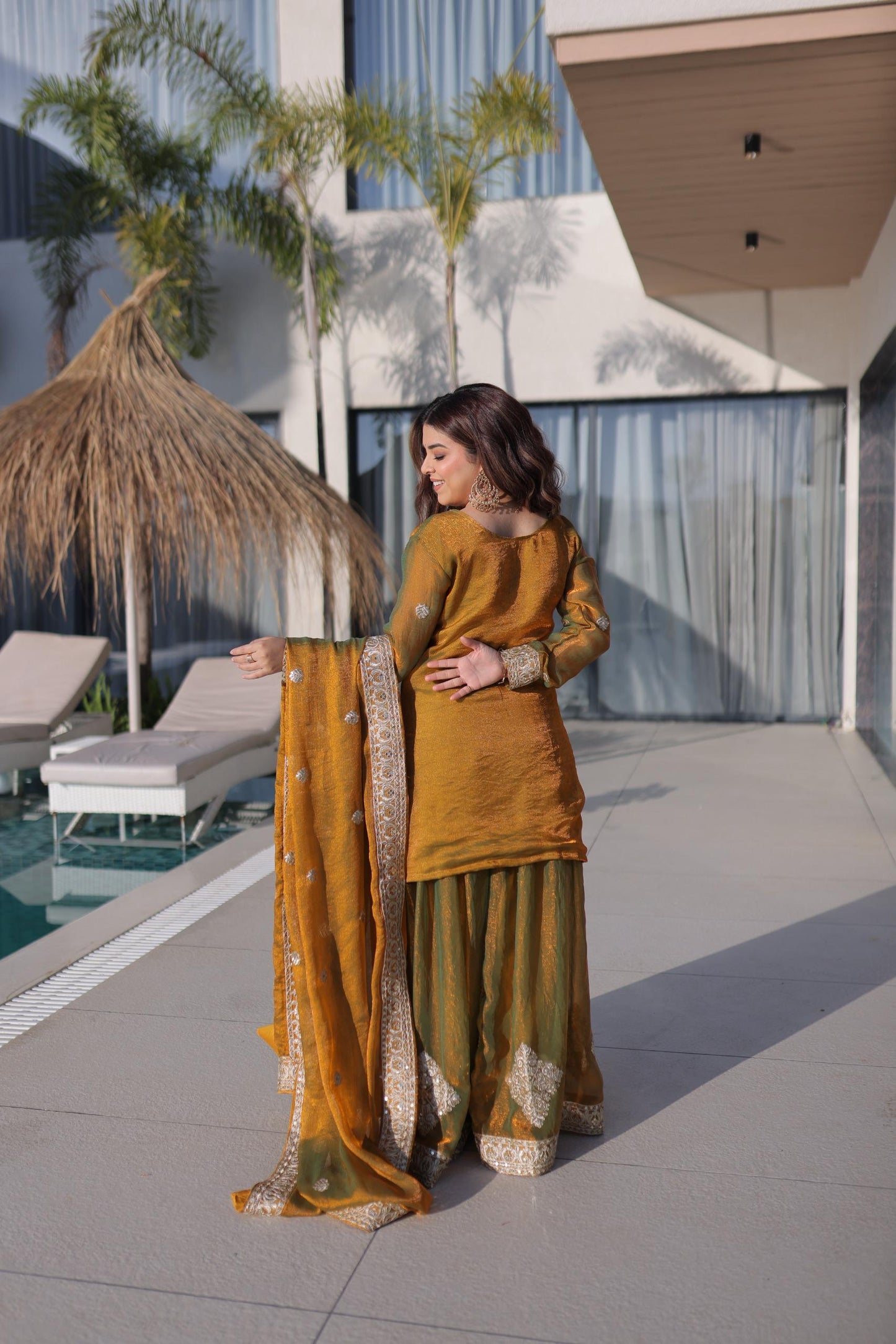 COPPER SHADE PREMIUM READY TO WEAR SUIT OUTFIT