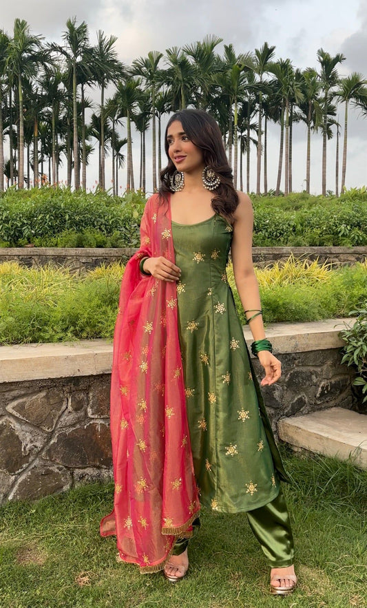 Mehandi Green Exclusive Suit