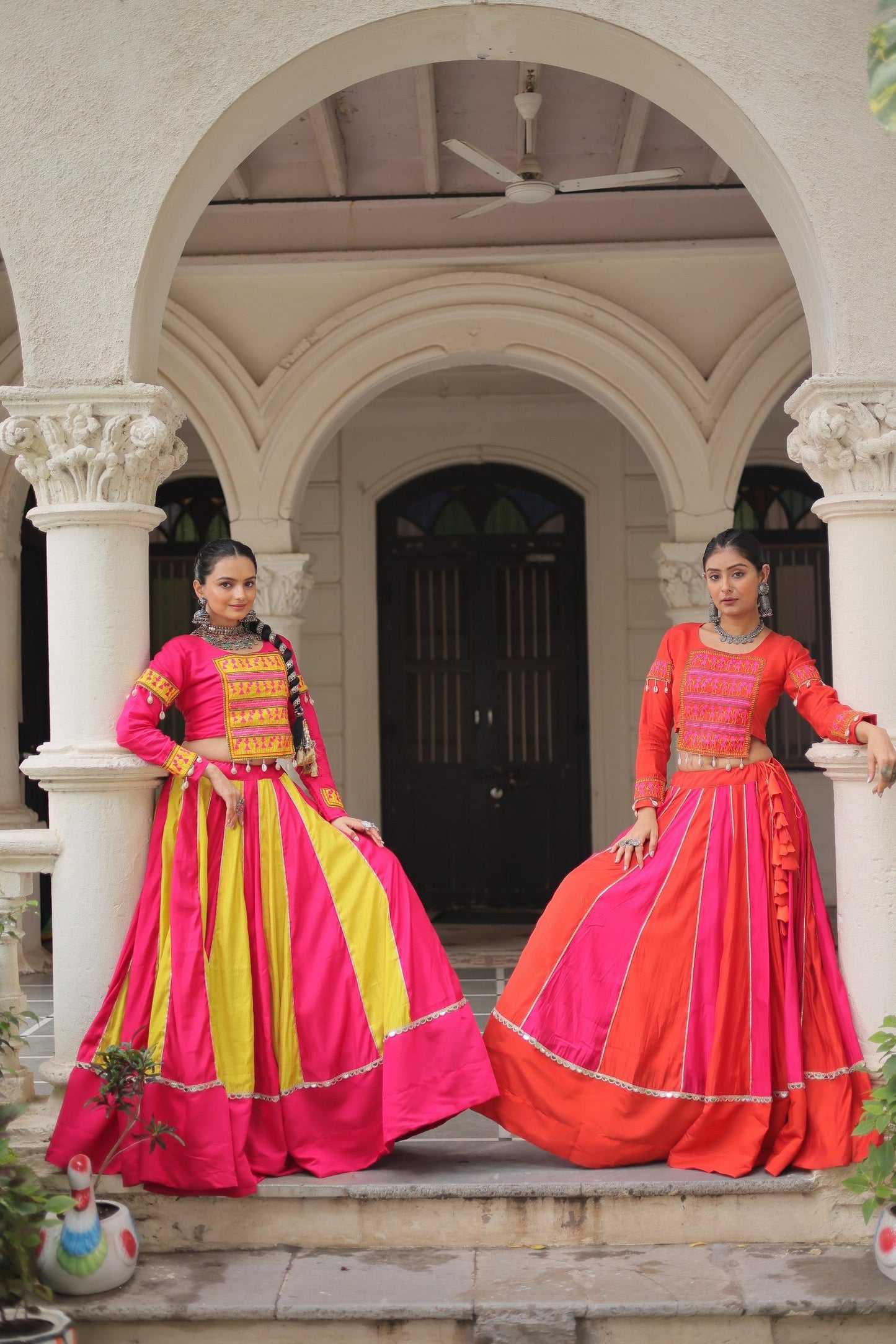 Fluorescent Vibes Pre Wedding Sangeet Exclusive Lehanga