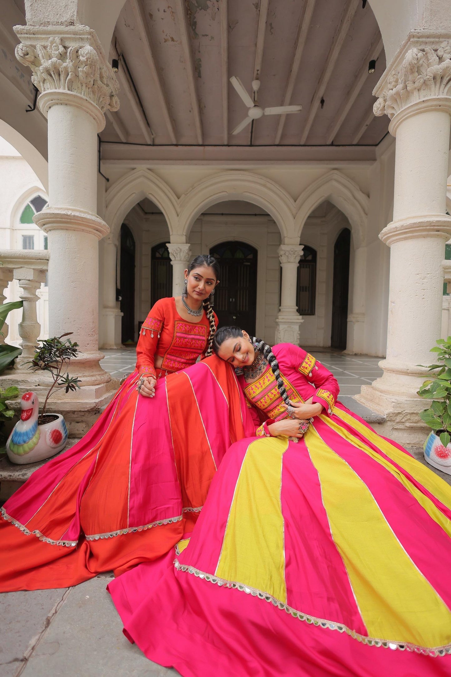 Fluorescent Vibes Pre Wedding Sangeet Exclusive Lehanga