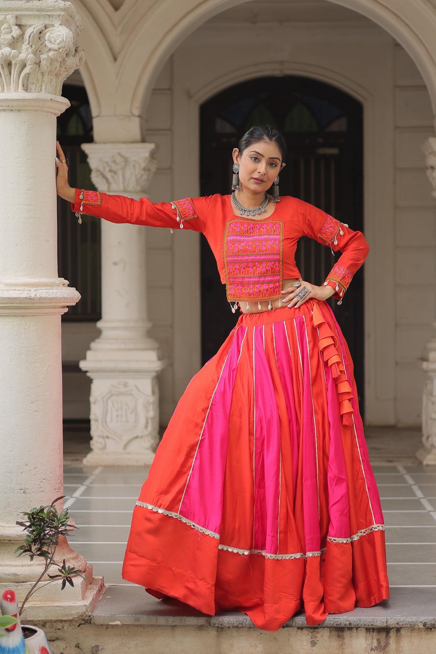Fluorescent Vibes Pre Wedding Sangeet Exclusive Lehanga