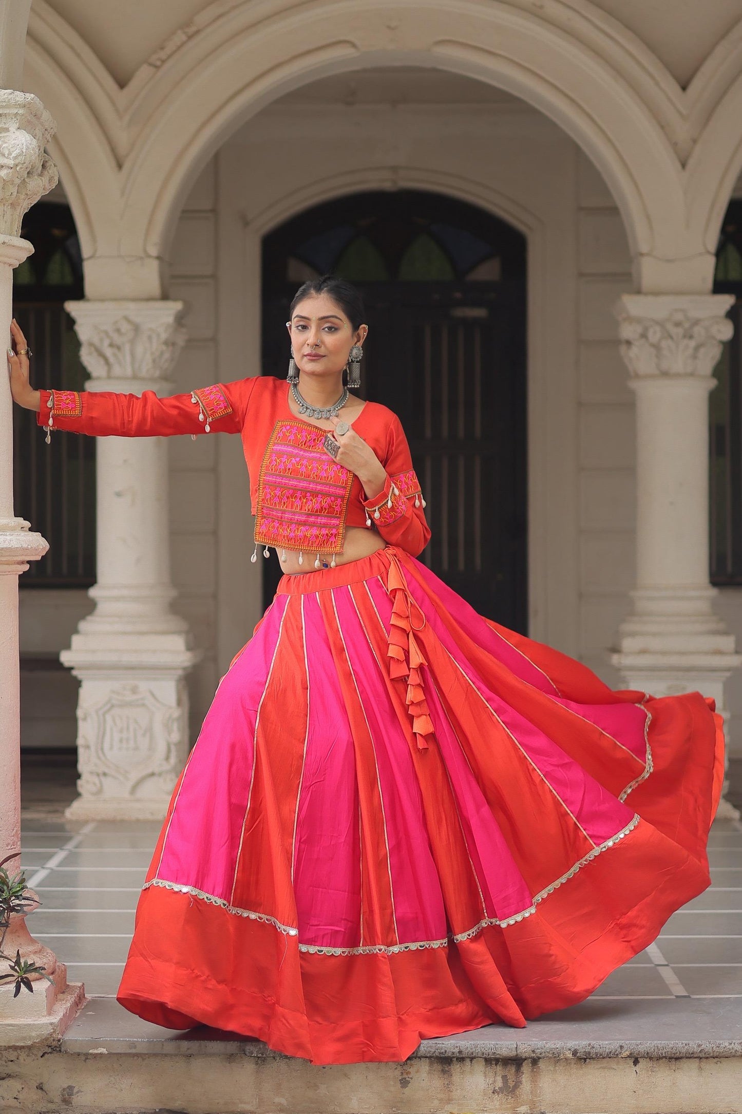 Fluorescent Vibes Pre Wedding Sangeet Exclusive Lehanga