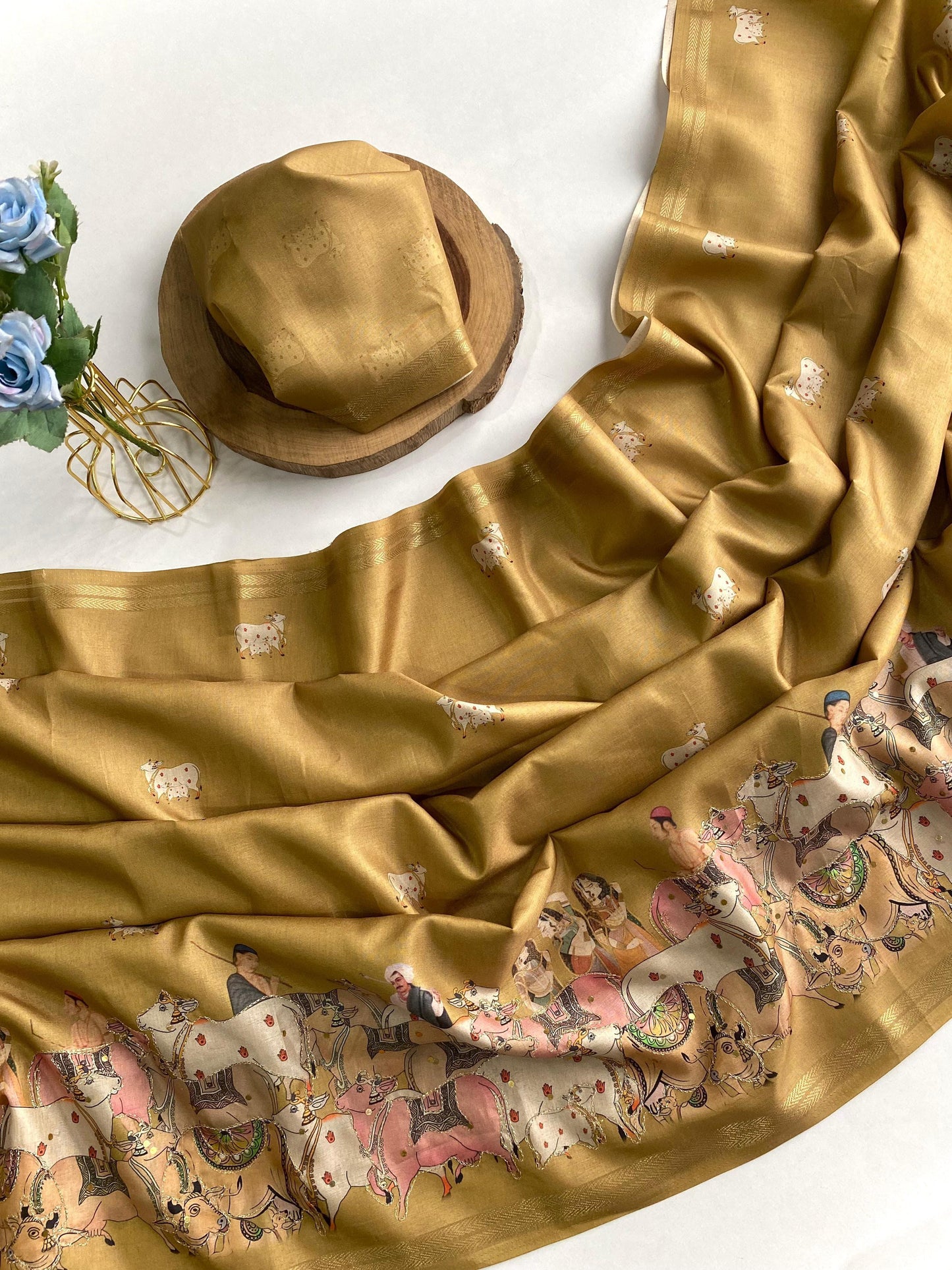 Premium Dola Silk Zari Weaves Saree