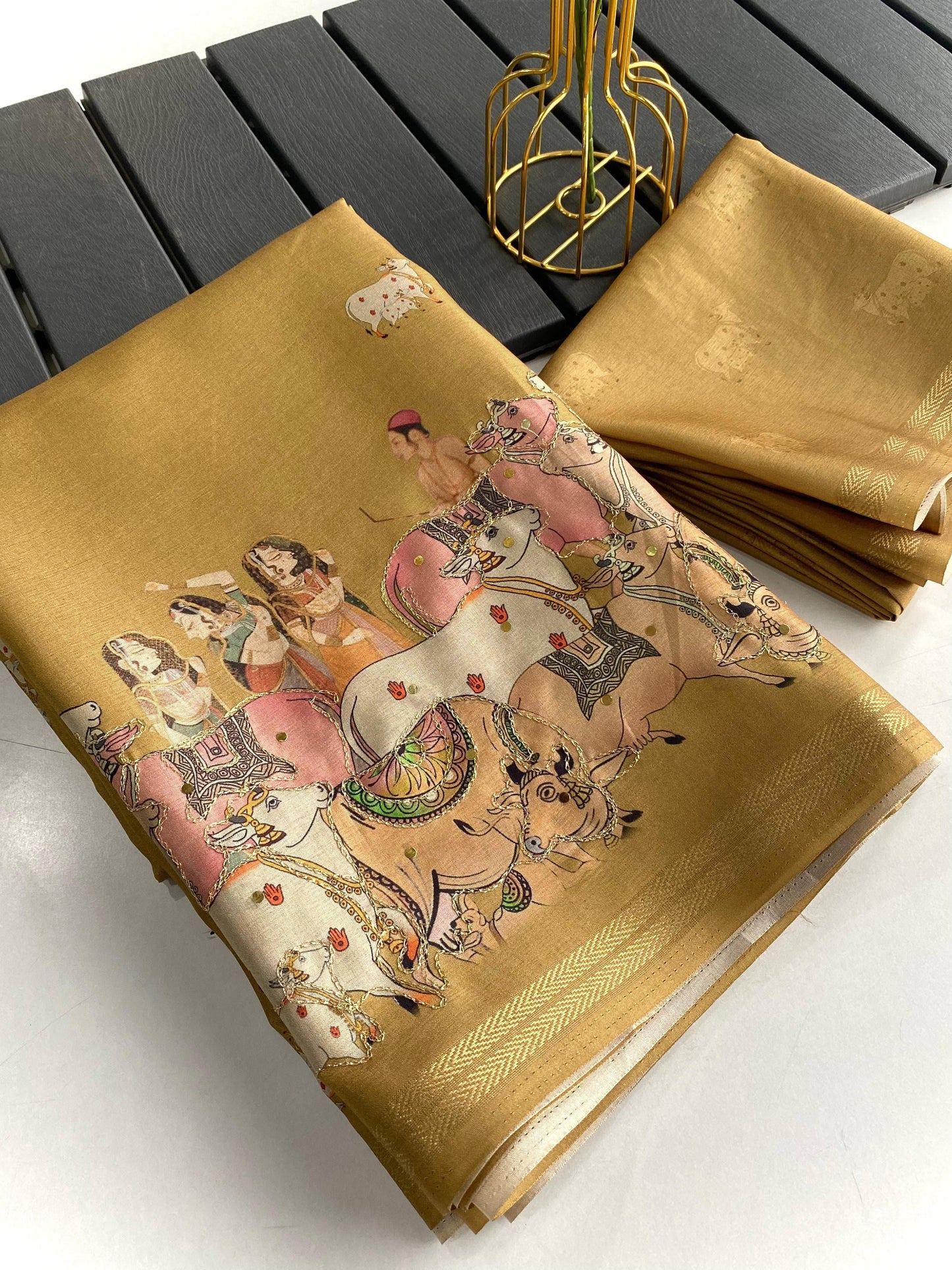 Premium Dola Silk Zari Weaves Saree