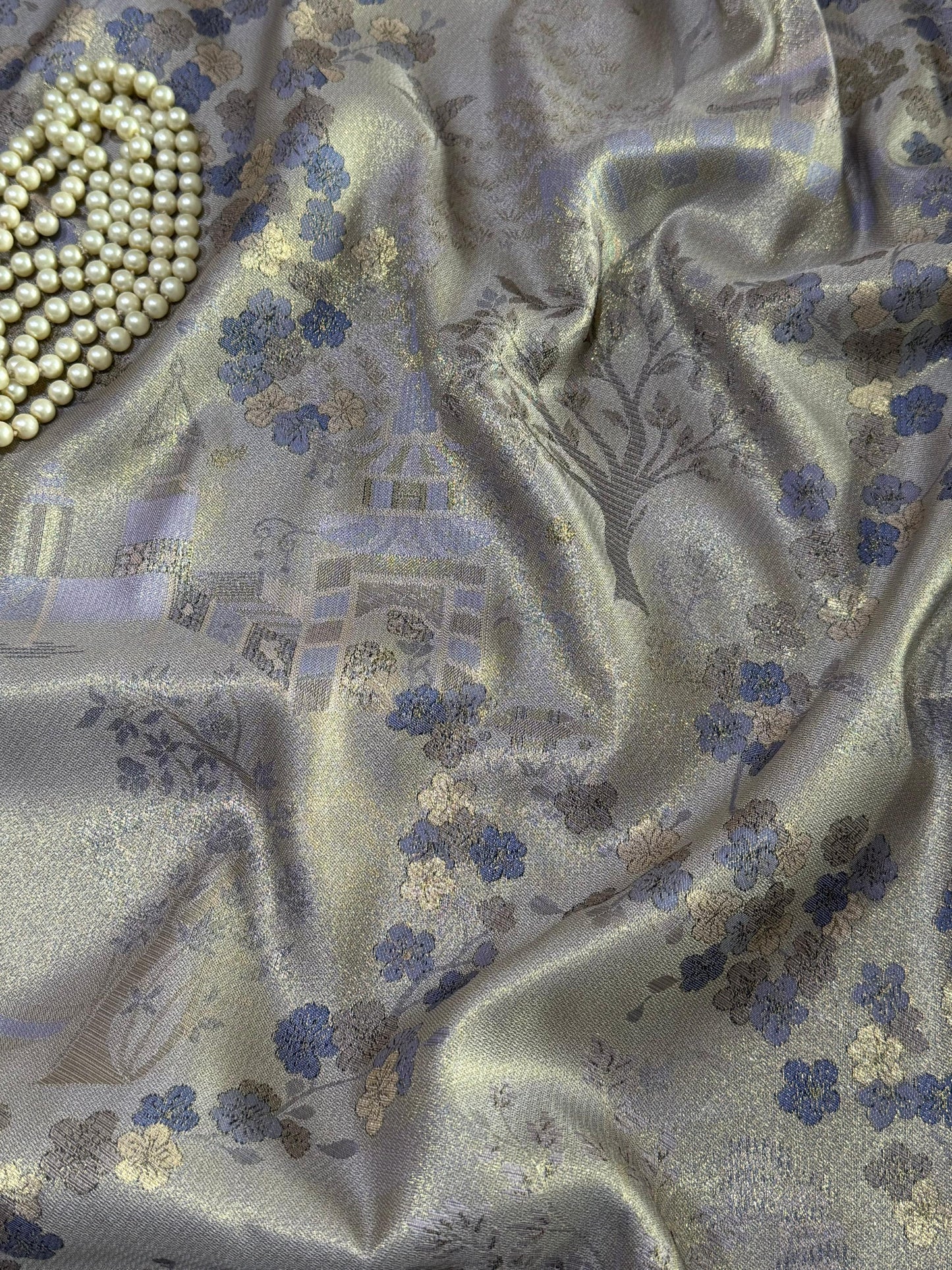 Magical Art Weaving Premium Saree