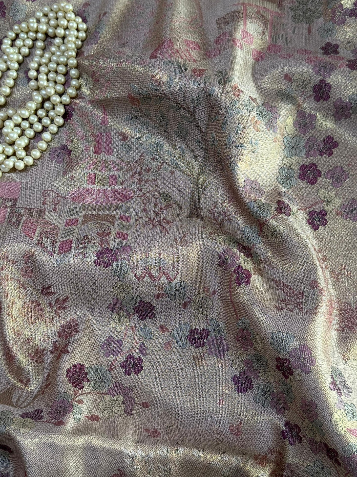 Magical Art Weaving Premium Saree