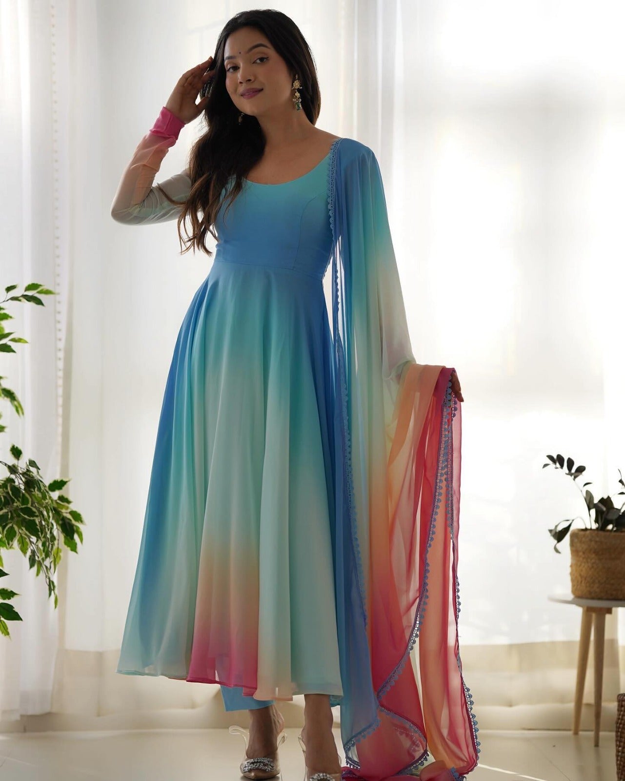 Colorful Stylish Festival Outfit
