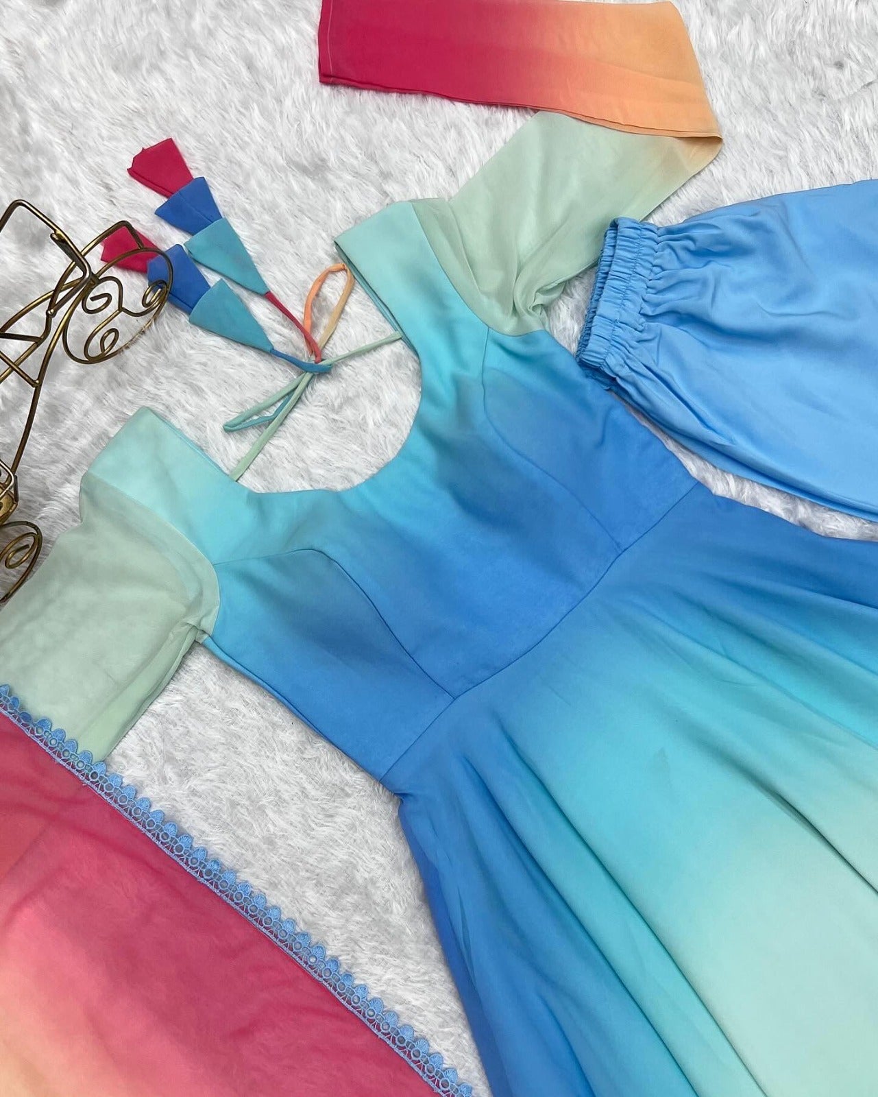 Colorful Stylish Festival Outfit