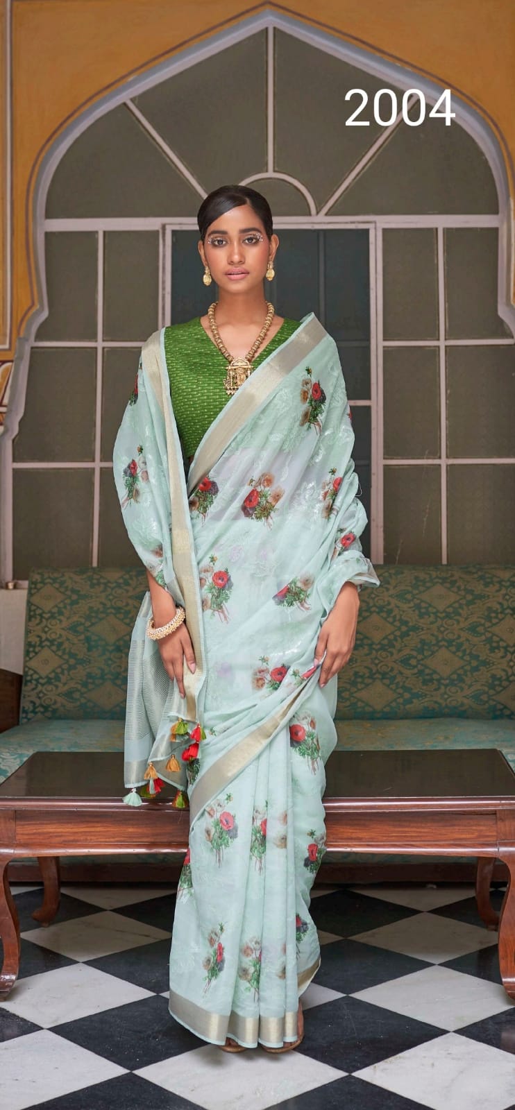 EXCLUSIVE PREMIUM BEAUTIFUL TISSUE SILK SAREES