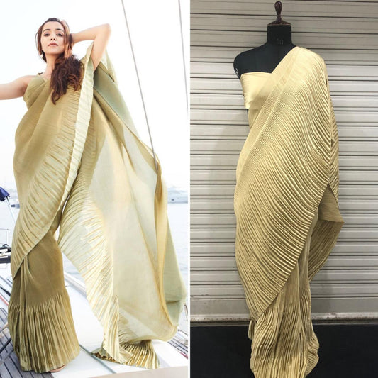 Divas Exclusive Double Crushed Saree
