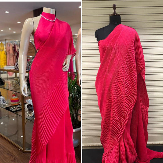 Divas Exclusive Double Crushed Saree